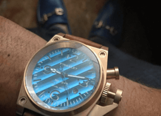 Kingsley 1945 Ethereum Blue Watch