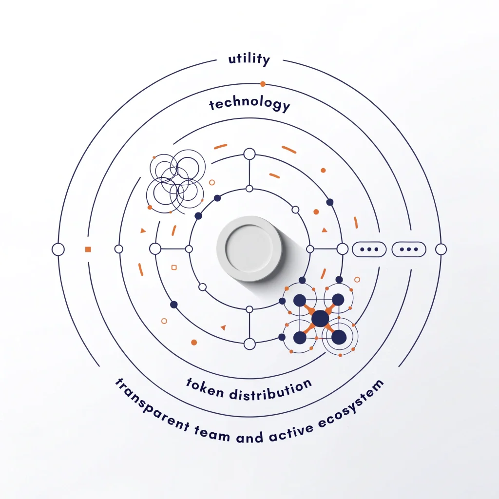 Five-part methodology for reviewing cryptocurrency coins and tokens